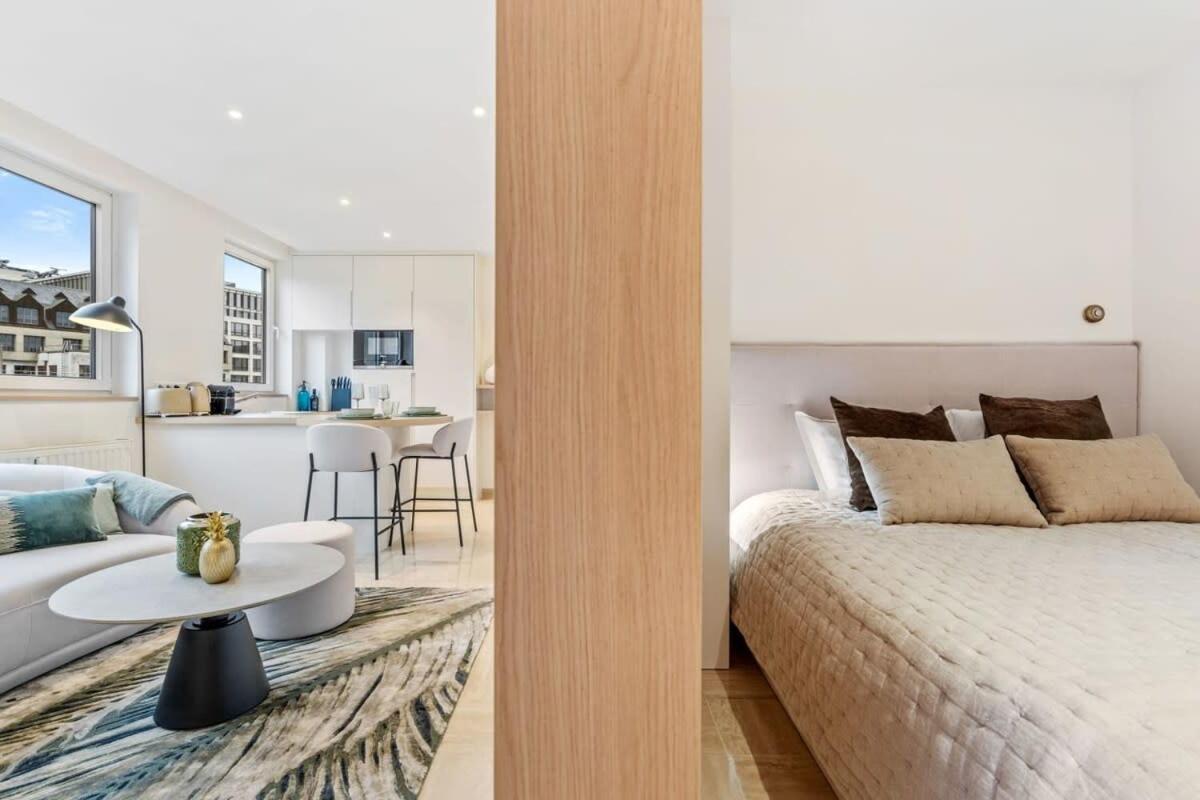 Modern Studio With King Bed, Walk To Attractions Λουξεμβούργο Εξωτερικό φωτογραφία